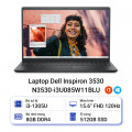 NB Dell Inspiron 3530 N3530-i3U085W11BLU (Core i3-1305U | 8GB | 512GB | Intel UHD | 15.6 inch FHD | Win 11 | Office | Đen) - Chính hãng