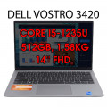 NB Dell Vostro 3420 (3400) / i5 1135G7/ 16GB/ SSD 512GB/14.0 inch FHD/ Dos/ Mầu xám