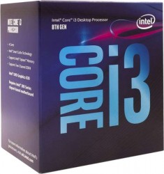 CPU Intel Core i3-8100 (3.6Ghz, 4 nhân, 4 luồng, 6MB Cache, 65W) - LGA 1151