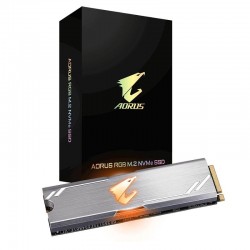 Ổ cứng SSD Gigabyte AORUS RGB 512GB M.2 2280 PCIe Gen 3x4 (Đọc 3480MB/s - Ghi 2000MB/s) - (GP-ASM2NE2512GTTDR)