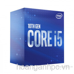 CPU Intel Core i5-10400F (12M Cache, 2.90 GHz up to 4.30 GHz, 6C12T, Socket 1200, Comet Lake-S) - Tray - Không quạt