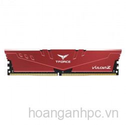 Ram PC TeamGroup T-Force Vulcan Z 8GB DDR4 3600Mhz Red (1x 8GB) (TLZRD48G3600HC18J01