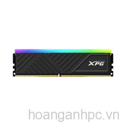 DDRam IV Adata XPG D35G 8GB Bus 3200MHz (AX4U32008G16A-SBKD35G) - RGB - Mầu đen