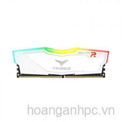 DDR4 TEAMGROUP DELTA RGB - TF4D48G3200HC16F01 8GB Bus 3200MHZ - Tản RGB - mầu trắng