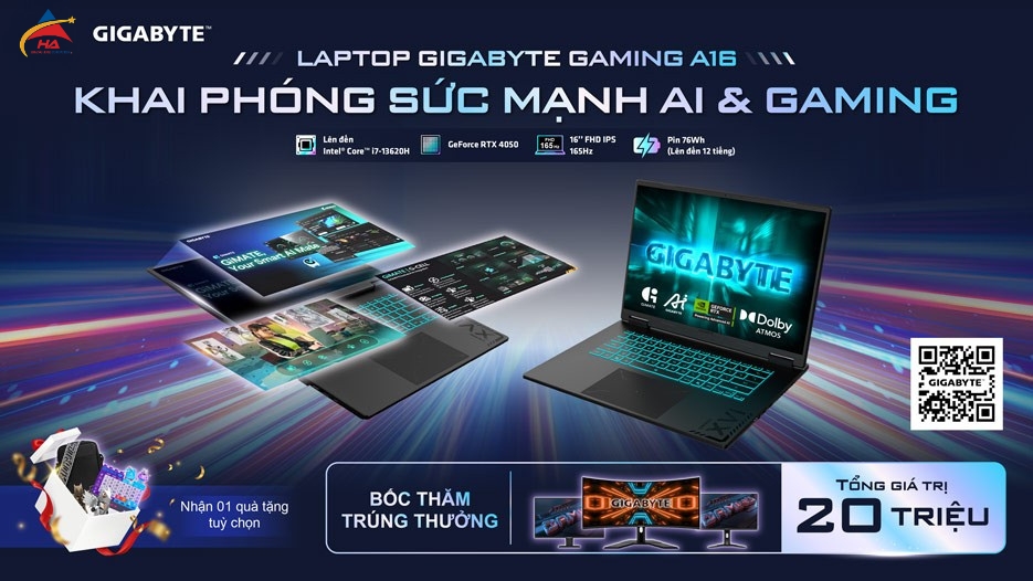 KHAI PHÓNG SỨC MẠNH AI & GAMING CÙNG GIGABYTE