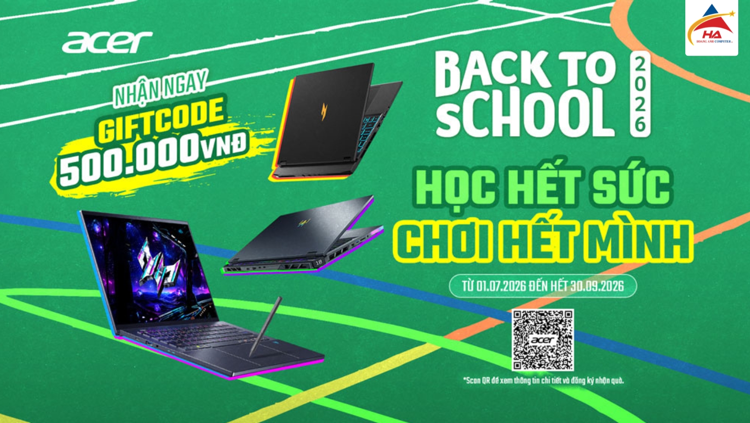 ACER BACK TO SCHOOL 2026: HỌC HẾT SỨC - CHƠI HẾT MÌNH