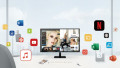 Màn hình máy tính Samsung LS32DM500EEXXV 31.5inch/FHD/VA/60Hz/Smart monitor