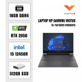 HP VICTUS 15-fa1139TX i5-12450H/16G/512GSSD/15.6FHD144Hz/4G_RTX 2050/W11SL/ĐEN 8Y6W3PA