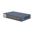 Switch HIKVISION DS-3E0516-E(B) - 16-port 10/100/1000Mbps
