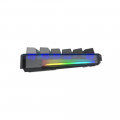 BÀN PHÍM CƠ GAMING AULA F87 PRO 3 MODE (Phiên bản Black gradient/ Grey wood V4 switch)