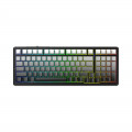 BÀN PHÍM CƠ GAMING AULA F99 PRO  3 MODE (Phiên bản Không núm xoay/ Xám + đen gradient/ Greywood V3 switch)