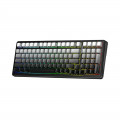 BÀN PHÍM CƠ GAMING AULA F99 PRO  3 MODE (Phiên bản Không núm xoay/ Xám + đen gradient/ Greywood V3 switch)