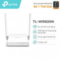 Bộ phát TP link WR820N - 2 dâu - 2 cổng lan 0.235.0