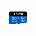 Thẻ nhớ Lexar 32GB microSD HC ( Mầu xanh)