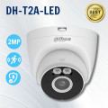 Cam IP Dome Full Color 2MP DAHUA DH-T2A-LED, Đàm thoại 2 chiều, Đèn LED 30m, Phát hiện chuyển động