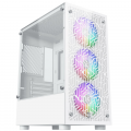 VỎ CASE XIGMATEK NYX ARCTIC 3F - KÈM 3 FAN X22F ( MINI TOWER - EN40337 ) - Mầu trắng
