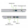 Máy tính xách tay Acer Aspire GO 14 AI AG14 72P 563L (Core 5 120U/ 16GB/ 512GB SSD/ 14 inch FHD+/ Win11/ Grey/ 1Y)