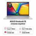 MÁY TÍNH XÁCH TAY (NB) ASUS X1504VA (X1504VA-BQ295W) Core 7-150U/16GD5/512GSSD_PCIe/15.6FHD_60Hz/WF6/BT5.2/3C42WHrs/W11SL/2Y/BẠC