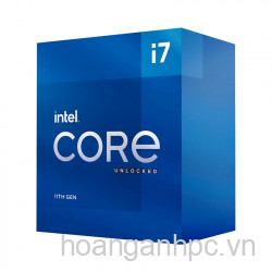 CPU Intel Core i7-11700K (3.6GHz turbo up to 5Ghz, 8 nhân 16 luồng, 16MB Cache, 125W) - Socket Intel LGA 1200 - Tray