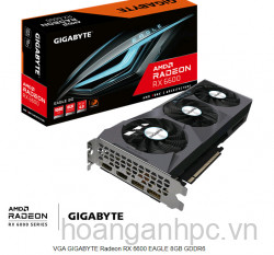 VGA GIGABYTE Radeon RX 6600 EAGLE 8GB GDDR6 (GV-R66EAGLE-8GD)