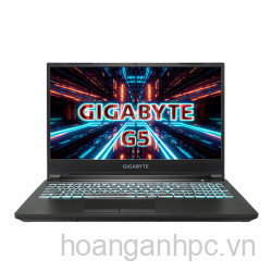 NB GIGABYTE G5 MF-F2PH333SH, model: RC55 (i5-12450H,8GB RAM, M2 512GB SSD, 15.6" FHD, RTX4050, Win11H, đen) 