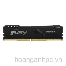 DDRam IV Kingston Fury Beast  8GB (1x8GB) - 3200Mhz - có tản nhiệt