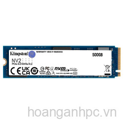 Ổ cứng SSD Kingston SNV2S 500GB NVMe M.2 2280 PCIe Gen 4x4 (Đọc 3500MB/s - Ghi 2100MB/s) - (SNV2S/500G)