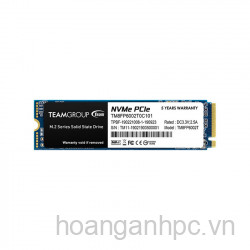 SSD NVME Team 512GB MP33 M2.2280 PCIE Gen3x4 (TM8FP6512G0C101)