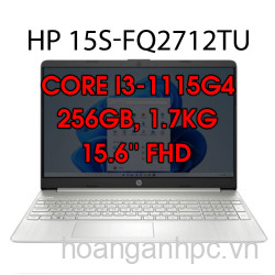  HP 15s-fq2711TU  i3-1115G4/8GB RAM/256GB SSD/15.6"FHD/W11,Pale gold,1Y WTY_7C0R6PA - Chính hãng