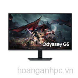 Màn Hình Gaming SAMSUNG Odyssey G5 G50D LS32DG502EEXXV (32 inch - IPS - 2K - 180Hz - 1ms)