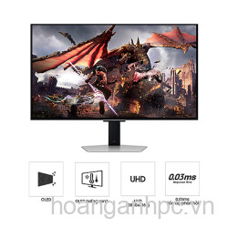Màn Hình Gaming SAMSUNG Odyssey OLED G8 G80SD LS32DG802SEXXV (32 inch - OLED - 4K - 240Hz - 0.03ms)