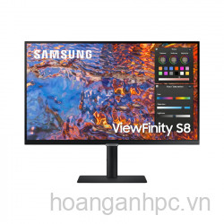 Màn hình Samsung LS27B800PXEXXV (27 inch/UHD/IPS/60Hz/5ms/400 nits/HDMI+DP+USBC+Audio+LAN/MadeInVietnam)