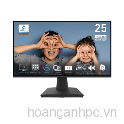 Màn Hình MSI PRO MP252 (24.5 inch - IPS - FHD - 1ms - 100Hz- Speaker)