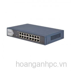 Switch HIKVISION DS-3E0516-E(B) - 16-port 10/100/1000Mbps