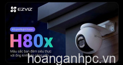 Camera Ezviz H80X 2 ống kính Dual 4K (8MP+2MP)