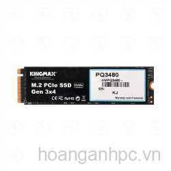 SSD KINGMAX PQ3480 512GB PCIe NVMe (Đọc 1950MB/s - Ghi 1550MB/s