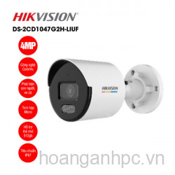 Camera IP HIKVISION DS-2CD1047G2H-LIUF 4MP/thân trụ