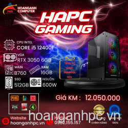 Máy Tính Chơi Game & Đồ Họa HAPC Gaming : B760 - RTX3050