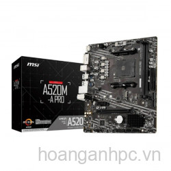 Mainboard MSI A520M-A PRO Socket AM4 - CPU AMD