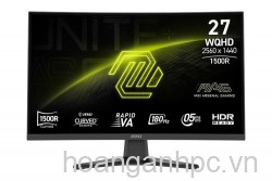 Màn hình Gaming MSI MAG 275CQF E18 (27 inch, 2K, VA, 180Hz, 0.5ms)