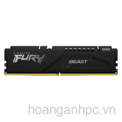 DDR5 Kingston Fury Beast 16GB Bus 5600MHz (KF556C40BB-16WP) - Tản nhiệt
