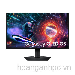 Màn Hình Gaming SAMSUNG Odyssey G5 G50SF LS27FG502SEXXV (27 inch - OLED - 2K - 0.03ms - 180Hz)