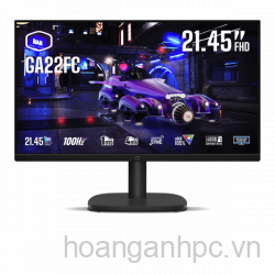 Màn hình Cooler Master GA22FC | 21.5 inch, Full HD, VA, 100Hz, 1ms - (VGA + HDMI)