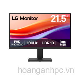 Màn Hình LG 22U401A-B (21.5 inch - VA - FHD - 100Hz - 1ms) Cổng cắm kết nối: D-Sub, HDMI