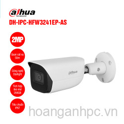 Camera IP AI 2.0MP DAHUA DH-IPC-HFW3241EP-AS