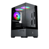 Case Xigmatek View II 3F Black (EN49187) - Kèm 3 fan Xigmatek C20F