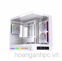 Case máy tính Xigmatek Xigmatek Cloud M DGT Arctic (No Fan) M-ATX trắng