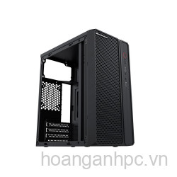 Vật liệu: SECC phủ đen, Plastic ABS, Nhựa trong suốt Kích thước: 306 x 185 x 353 mm Hỗ trợ: 2.5 ", 3.5" x 2 / ODD x 1 Khe mở rộng: 4 slots Hỗ trợ Mainboard: Micro-ATX, ITX Cổng kết nối: USB1.1 x2 - Audio in/out x