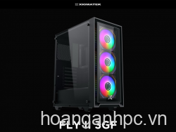 Vỏ case XIGMATEK FLY II 3GF (EN44663) - GAMING ATX, KÈM 03 FAN XIGMATEK G20F