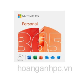 Phần mềm M365 Personal Subscr PK Lic 1YR Online APAC EM ESD (EP2-32313) - Key điện tử